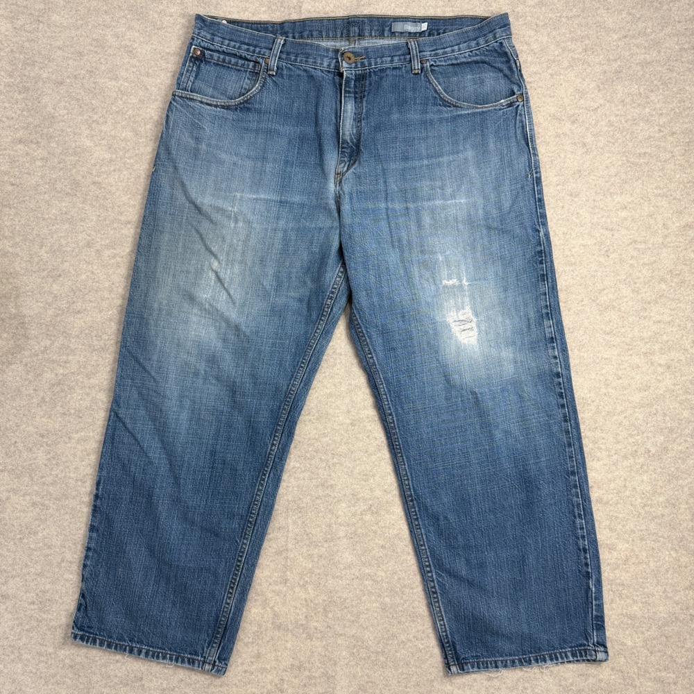 Levis SilverTab Baggy Jeans Mens 40x30 Blue Denim Wide Leg Relaxed Fit 90s Style